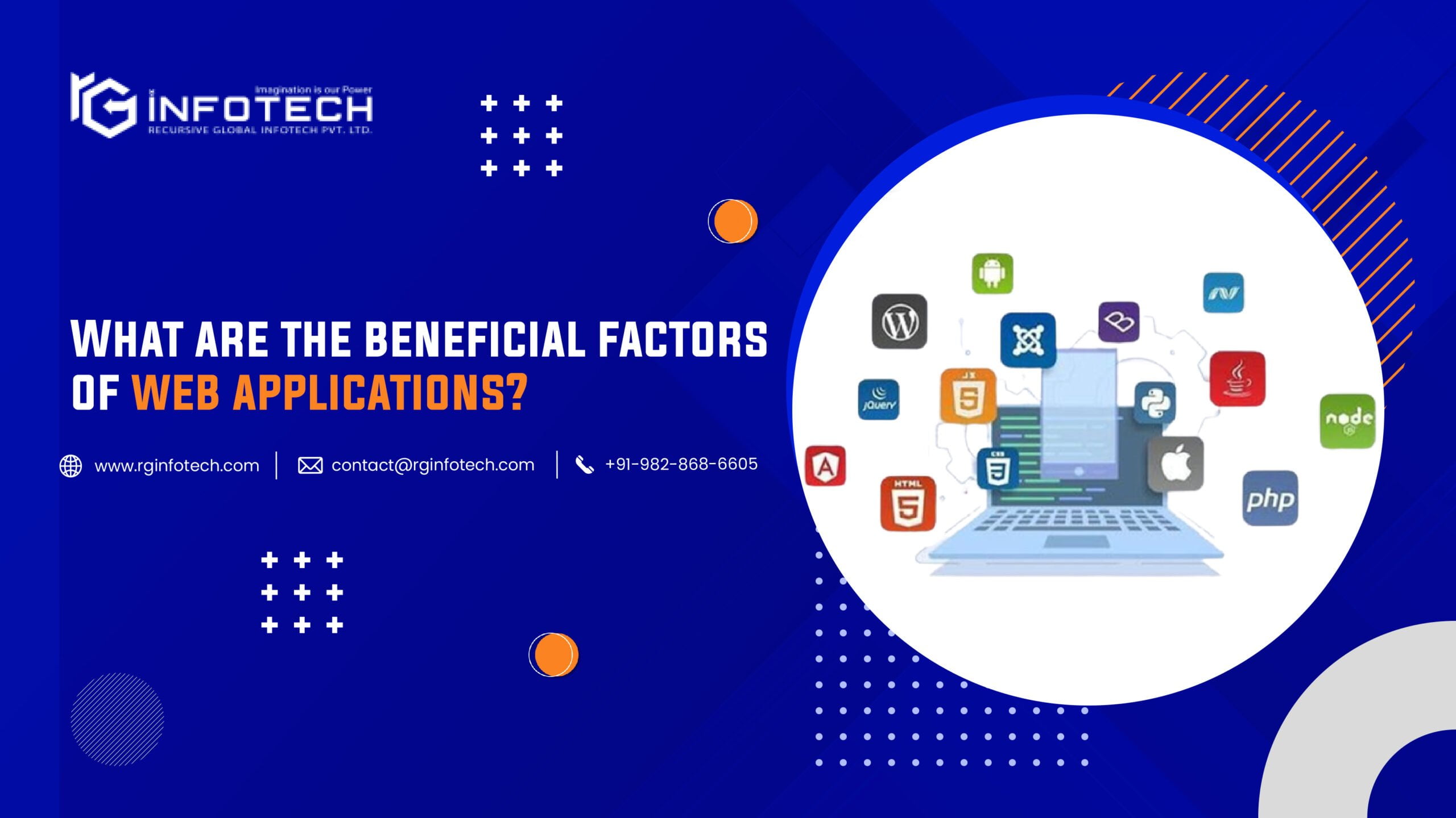 What are the beneficial factors of web applications?​